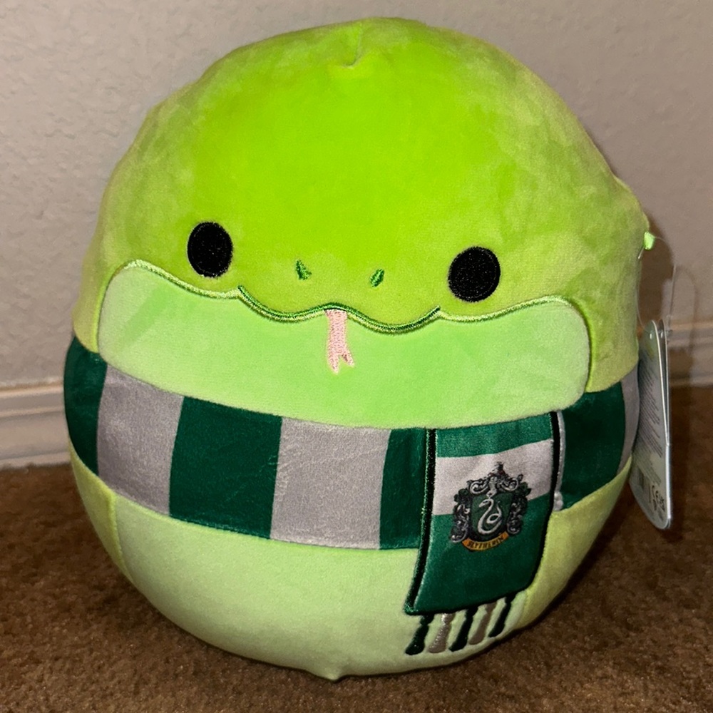 Slytherin Snake Green Snake Harry Potter Squishmallow 10” NWT